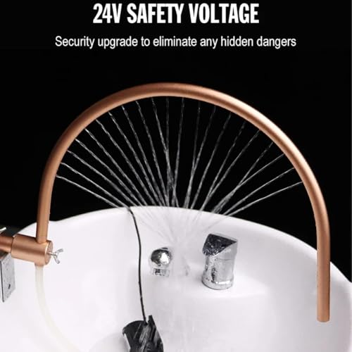 Cadre de circulation d'eau pour spa de tête avec inclinaison réglable à 180°