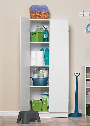 Closetmaid Pantry Cabinet Cupboard With 2 Doors, Adjustable Shelves, Standing, Storage For Kitchen, Laundry Or Utility Room, White #TOP6
