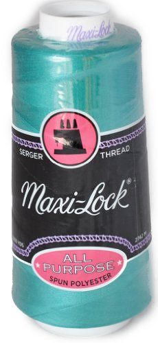 Hilo Maxi Lock Teal Green 3000 yd Cono miniatura 1