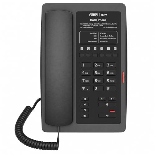 Teléfono IP inalámbrico Fanvil H3W para hotel miniatura 5