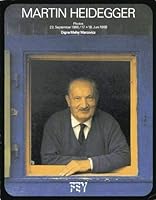 Martin Heidegger: Photos, 23. September 1966, 16. u. 17. Juni 1968 3883611026 Book Cover