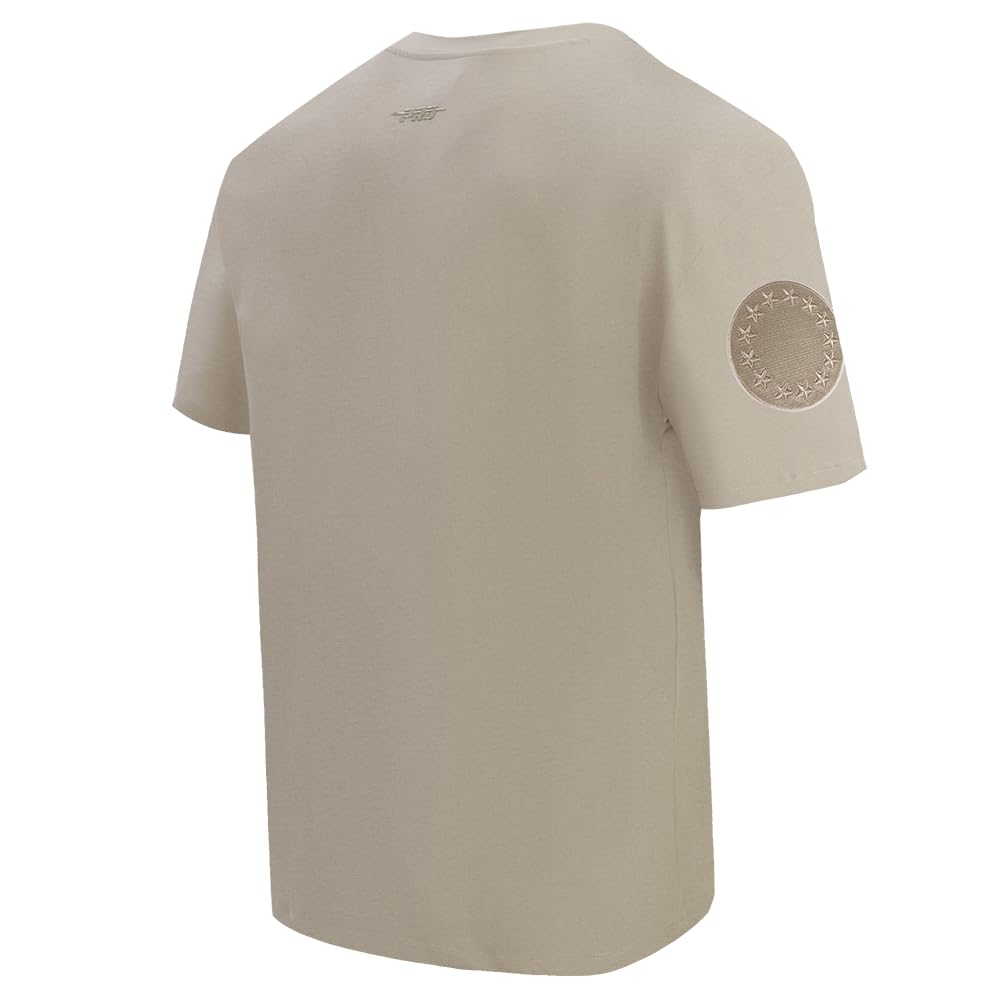 PRO Standard Men's NBA Neutral Short Sleeve Tee, Taupe, 3XL - Image 3