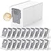 20 Pack QRevo Dust Bags Replacement for Roborock QV 35A, Qrevo S5V, Saros 10/10R, Z70, Curv/Curvx, Q Revo S/Pro/Plus/MaxV/Edge/ S5X/ S5A, S8 MaxV/Max Ultra Robot Vacuum Cleaner