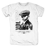 Großer Druck auf der Front Volbeat Bad Boys T-Shirt (XL, weiß)