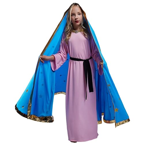 Disfraz de Virgen María para Niñas Saint Halloween