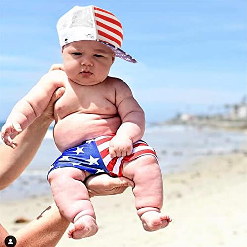 Family Matching 4Th Of July Independence Day Peaked Cap Boy Men Women Girl Star Stripe Summer Baseball Casual Hats (Kid,One Size) #TOP4