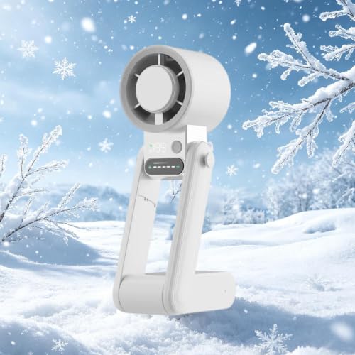 Ventilador de mano plegable con 199 velocidades para combatir el calor de verano 8