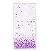 Produktbild HopMore Compatible für Sony Xperia XA2 Ultra Hülle Silikon Transparent Kreativ Muster Schutzhülle Durchsichtig Handyhülle Ultra Dünn Stoßfest Gummi Case Cover Slim Bumper - Lila Liebe