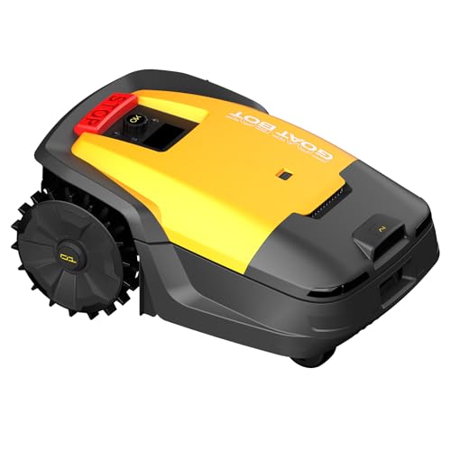 GOAT BOT UNICUT H1 Mähroboter ohne Begrenzungskabel, RTK+VSLAM+Vision, 1500m², KI Auto Kartierung, App-Steuerung Mehrzonen, Intelligente Hindernisvermeidung mit 4G-Modul, 45{d011f07b55e22bf665ced05b7647271751c4f85dbe4535aacf9148600b78b603} Steigung, Gelb GOAT BOT UNICUT H1 Mähroboter ohne Begrenzungskabel, RTK+VSLAM+Vision, 1500m², KI Auto Kartierung, App-Steuerung Mehrzonen, Intelligente Hindernisvermeidung mit 4G-Modul, 45{d011f07b55e22bf665ced05b7647271751c4f85dbe4535aacf9148600b78b603} Steigung, Gelb