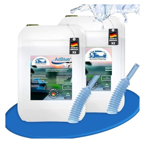 Adblue® 2x10 L [MADE IN GERMANY ] - Adblue® 10 l für diesel ISO 22241...