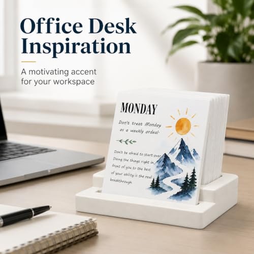 benesowud Inspirational Desk Decor Set of 8 Inspirational Gifts for Women with Motivational Quotes to Boost Mood Desk Decor for Women - image 5