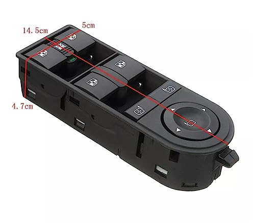 Bouton lève-vitre Opel 13228877 commutateur haute sensibilité pour Astra Zafira - 6