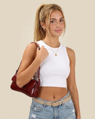Image of Herald Small Shoulder Bag for Women, Hobo Clutch Handbag