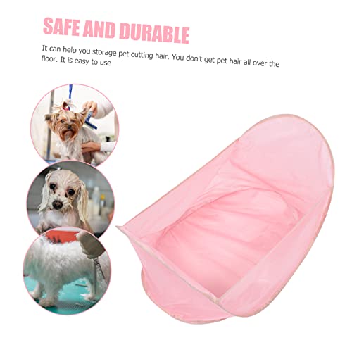 Toddmomy 2 Unidades babador avental de higiene animal de estimação pêlos de animais recipiente de ca