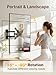 monTEK Full Motion TV Wall Mount Bracket for Most 13-43 Inch LED LCD Flat Screen TVs & Monitors, Swivel Tilt Extension Rotation with Articulating Arms, TV Mount Max VESA 200x200mm, up to 44lbs