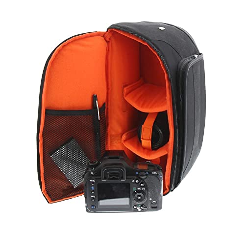 Mochila cruzada para cámara réflex T´nB con compartimentos impermeables 3