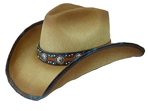 Preisvergleich Produktbild Dallas Hats Cowboyhut Strohhut Sonya 1 Gr. S - XL (M)