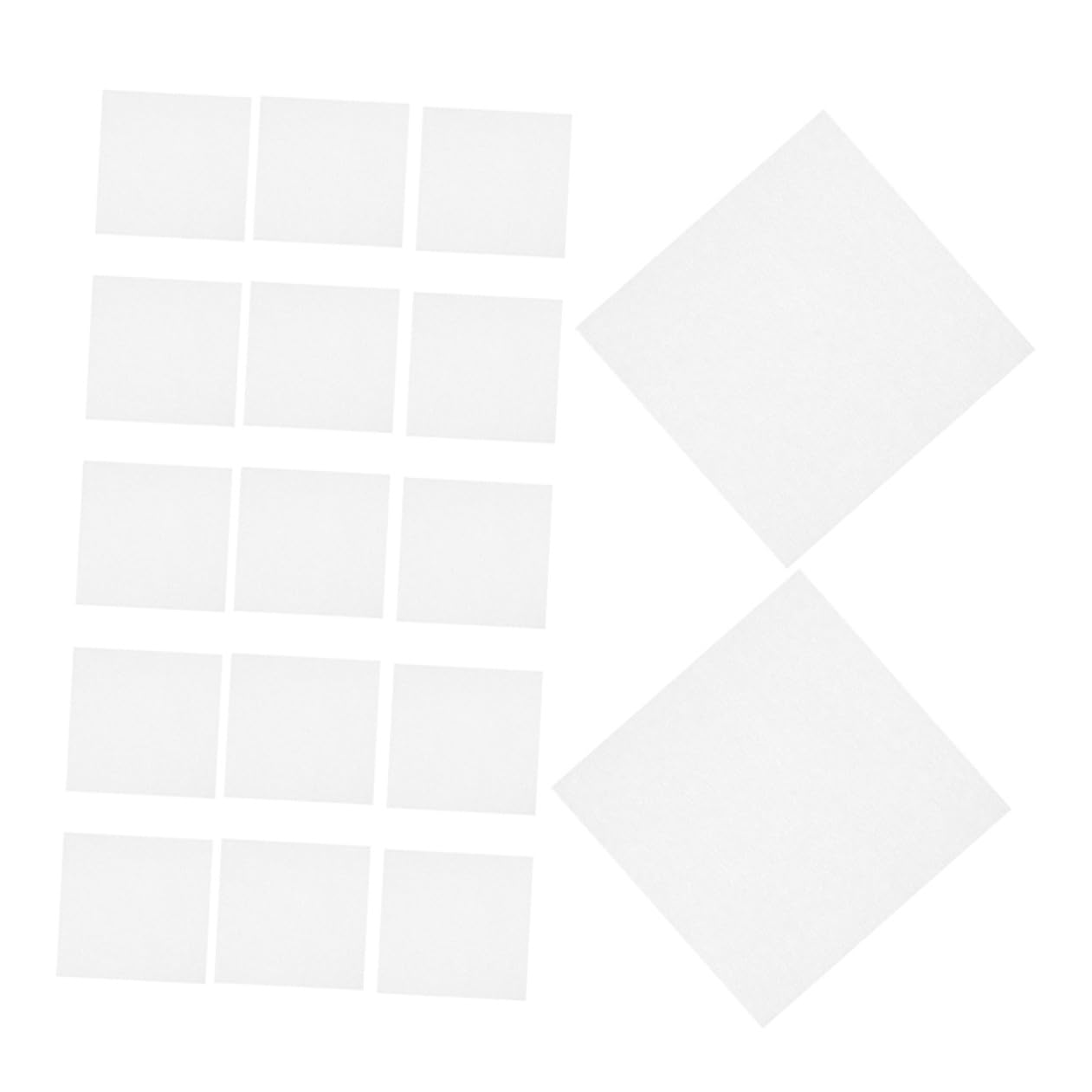 GANAZONO 1200 pezzi Salviette Pulizia Lenti Pre-umidificate Carta Senza Fibre Alta Assorbenza Olio per Occhiali Microscopi Schermi Elettronici Laboratorio