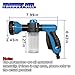 GAOLAOSY High Pressure Car Wash Foam Gun, 8 Way Spray Pattern Garden Hose Nozzle with 3.5oz/100cc Soap Dispenser, Adjustable Hose Spray Nozzle for Car Washing, Pet Shower, House Cleaning (Blue)