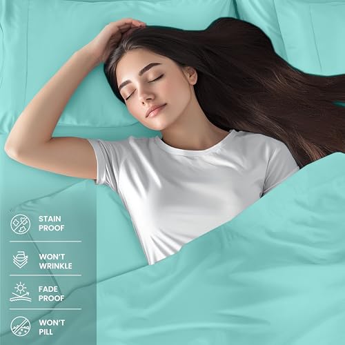 image for Utopia Bedding Queen Sheet Set – 4 Piece Bed Sheets for Queen Size B