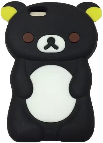Newstore iPhone 6 Case,Lovely Black 3D Bear Style Soft Silicone Case Cover For Apple iPhone 6 4.7 inch,Not Fit For Apple iPhone 6 Plus