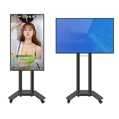 Soporte móvil para TV ajustable en altura 32-60 pulgadas miniatura 1