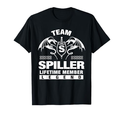 Photo de Team SPILLER - Cadeaux pour les membres à vie T-Shirt