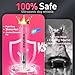 KIVORA 4 Pack Dog Whistle to Stop Barking Neighbors Dog,304 Stainless Steel Adjustable Ultrasonic Silent Dog Training Whistle for Recall & Bark Control,Professional Whistle Suitable for All Dogs(pink)