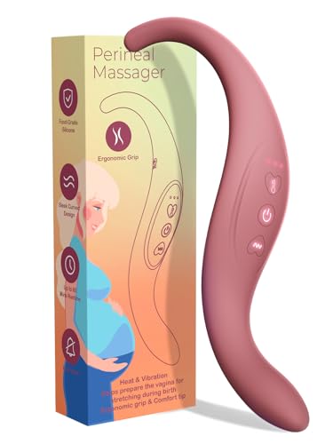 Female Personal Massager - Women Private Care Tool with 10 Vibration and 3 Heating Rose Vibrating can Relax Pelvic Floor Muscles and Awaken Internal Tissue Vitality Prenatal and Postpartum Essentials