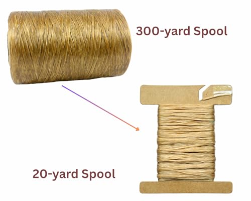 Hilo de poliéster encerado Kulay 20 yards natural miniatura 2
