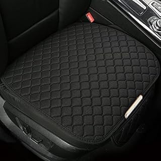 Car Seat Cover/Protector, Car Seat Cushion, Breathable, Comfort, Universal for Most Vehicles, Automotive Interior Seat Protector, Car Seat Cover for Men and Women (Black)