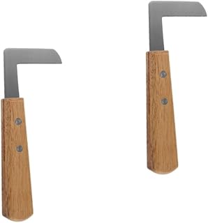 POPETPOP 2pcs Hoof Trimmer Hoof Stand Horseshoe File Rasp Hoof Cutter Hoof Trimming Shinto Rasp Hoof Pick Horseshoe Pliers Tool Hoof Repair Tool Farrier Supplies Tool Wooden Portable