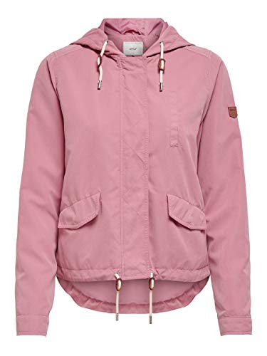 Only Onlnewskylar Spring Jacket CC Otw Anorak, Heather Rose, S para Mujer