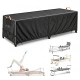Pilates Reformer Cover, 600D Heavy Duty Waterproof Reformer Protection, Dustproof Pilates Equipment Machine...