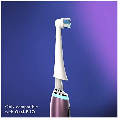 Oral-B iO Najwyższej jakości czyszczenie, końcówki do elektrycznej szczoteczki do zębów, 2 sztuki, optymalne czyszczenie zębów z technologią iO, nasadka do szczoteczek do zębów Oral-B