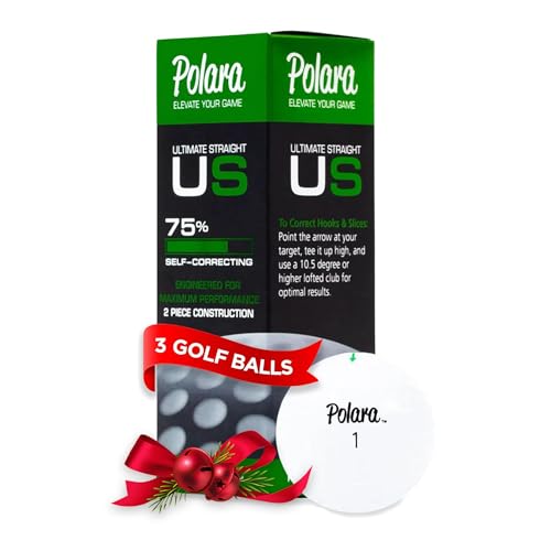 Polara Ultimate Straight 3-Pack Golf Balls