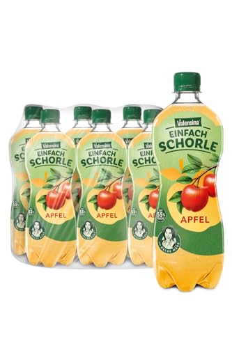 Valensina einfachSchorle trüber Apfel 0 75l 6er Pack