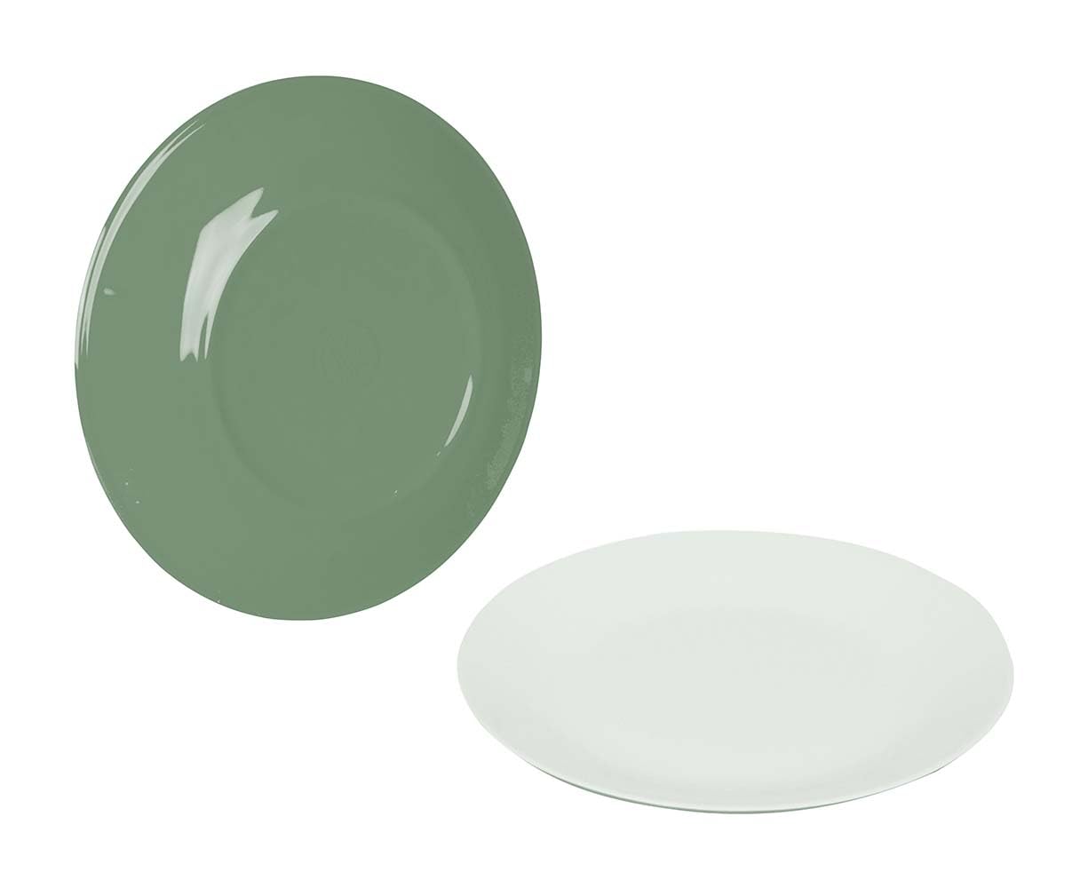 BC Plato desayuno Mel. 2-t. gre 4p, Multiclolor, Normal