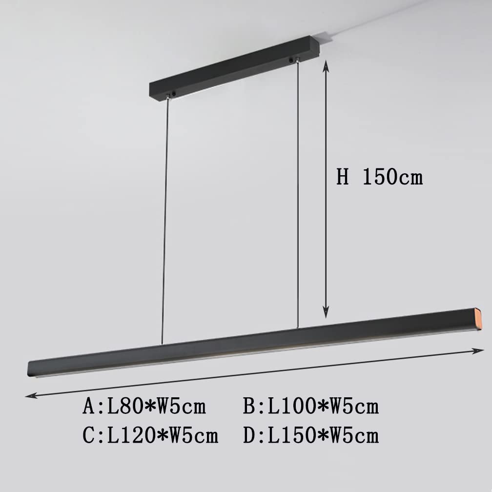 Moderne LED-Pendelleuchte Dimmbar Mit Fernbedienung – Höhenverstellbar Bis 150 Cm, 3 Lichtfarben, Für Esszimmer & Wohnzimmer