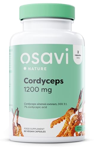 Osavi - Cordyceps 1200Mg - 60 Vegan Capsules