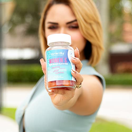 Esmerally Multivitamin Women´s Multi Boost Gummies - 60 Gummies - Natural Fruit Flavor I Gluten Free & Non Gmo I Immune Booster #TOP2