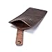 Crazy Horse Leather Knife Sheath, Universal Meat Cleaver Covers, Waterproof Butcher Chef Knife Edge Guards, Durable Wide Knife Protectors, Heavy Duty Kife Blade Shield Guard, 8