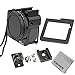 Gurmoir Protective Aluminum Alloy Skeleton Housing Case for Gopro Hero 5/Gopro HERO (2018) Action Camera, Metal Frame Protective Cage with Rear Door and 52mm UV Filter