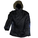 Modische wind- und wasserabweisender Winterparka für die Minustemperaturen