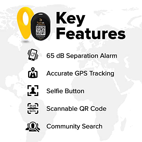 Dolphin Smart Tracker, Android And Ios Compatible, Alternative To Gps Tracker For Locating Valuables Within Approximate Distance, Bluetooth Luggage Tracker And Key Finder, 4 Pieces, Black - Tag8 #TOP5