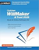 Quicken Willmaker & Trust 2026: Book & Online Software Kit