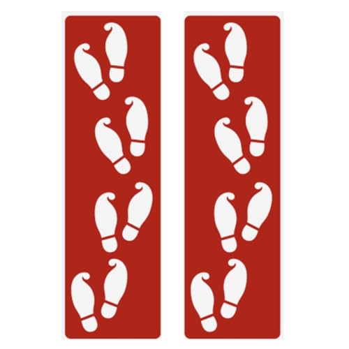 How to make santa footprints How to make santa footprints