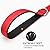 Joytale Padded Handle Dog Lead,Double-Sided Reflective Nylon Dogs Leads for Training,Walking Leash for Small, Medium Dogs, 1.2m × 2cm, Red