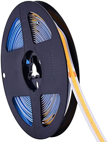 Miniatura 2 de Tira de luz LED flexible COB de 16.4FT5M DC12V24V 528ledsm cinta flexible (12V, rosa)