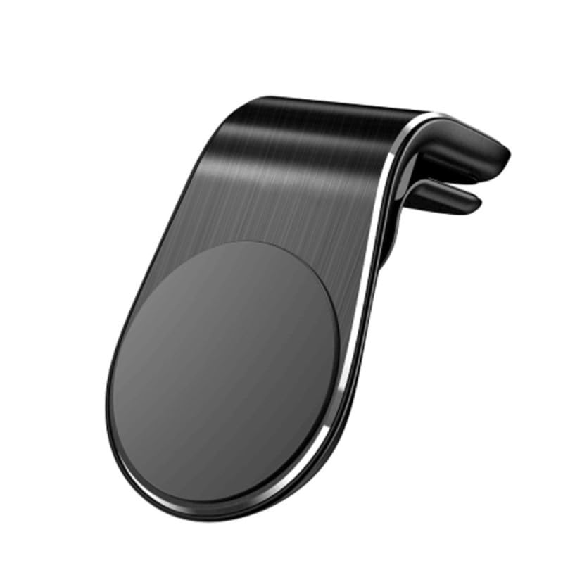 Support Téléphone Voiture Magnétique Puissant - Porte Téléphone Grille d'Aération Universel en Alliage d'Aluminium - Fixation Stable en L Rotation 360°...